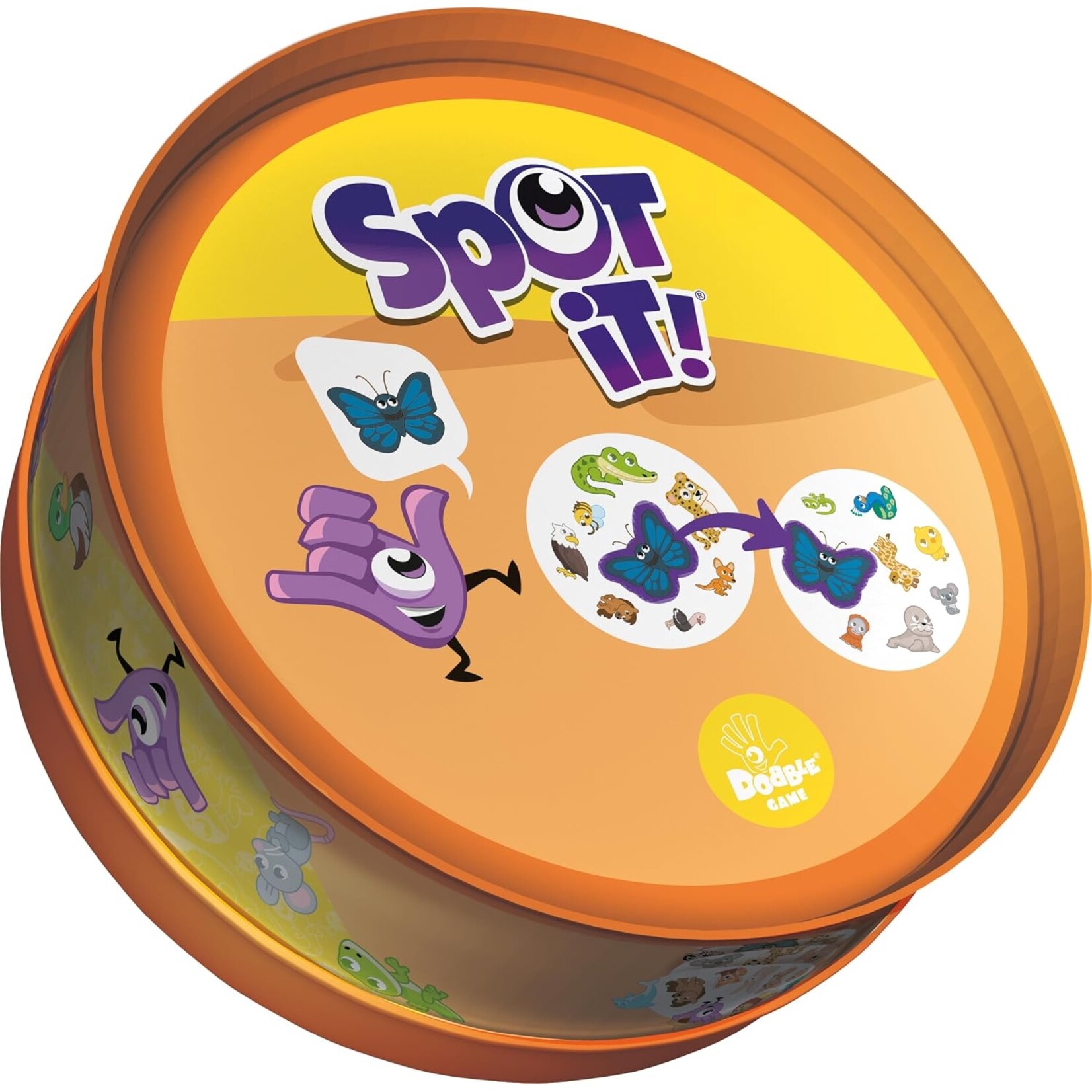 Asmodee Spot It! Animals (Eco Sleeve)