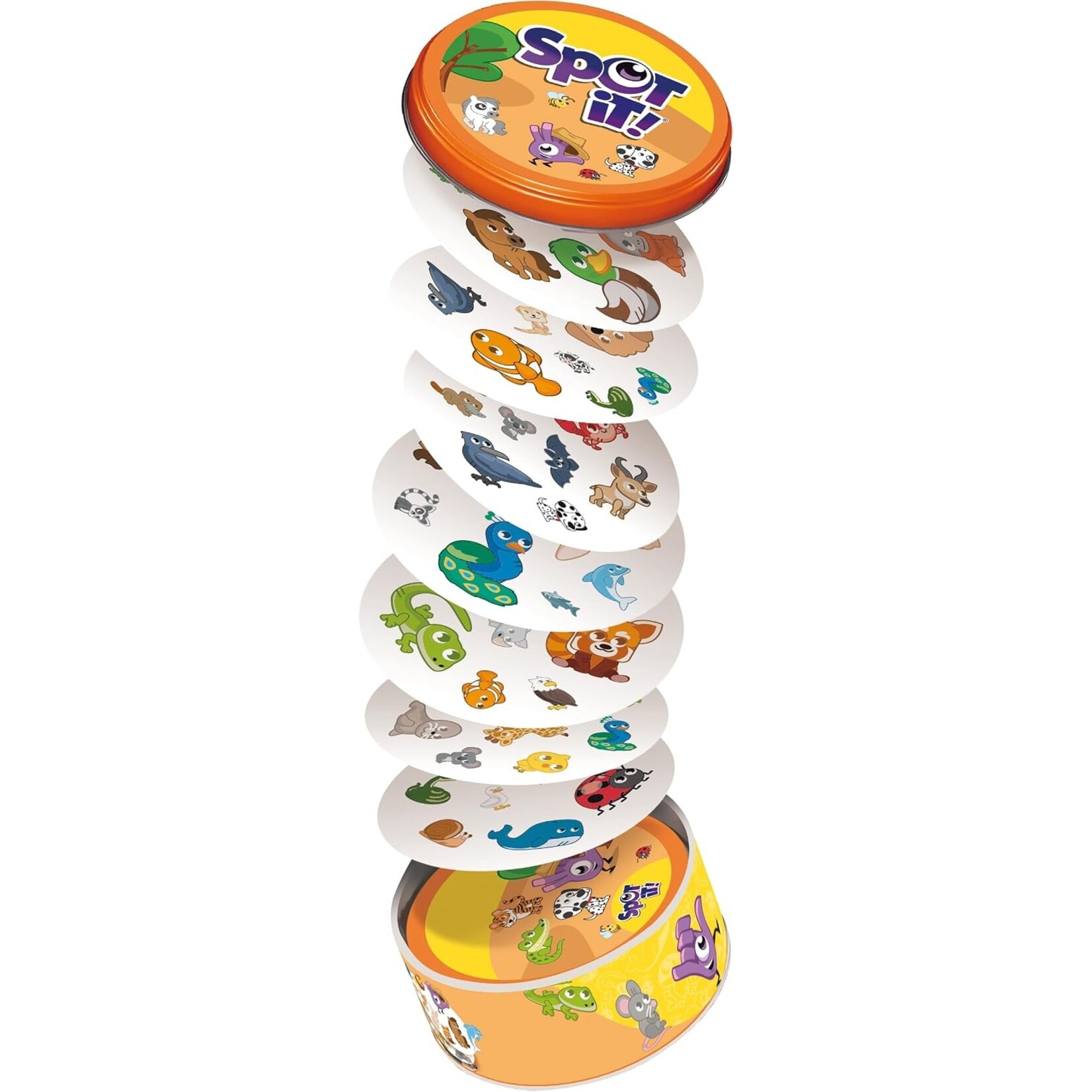 Asmodee Spot It! Animals (Eco Sleeve)