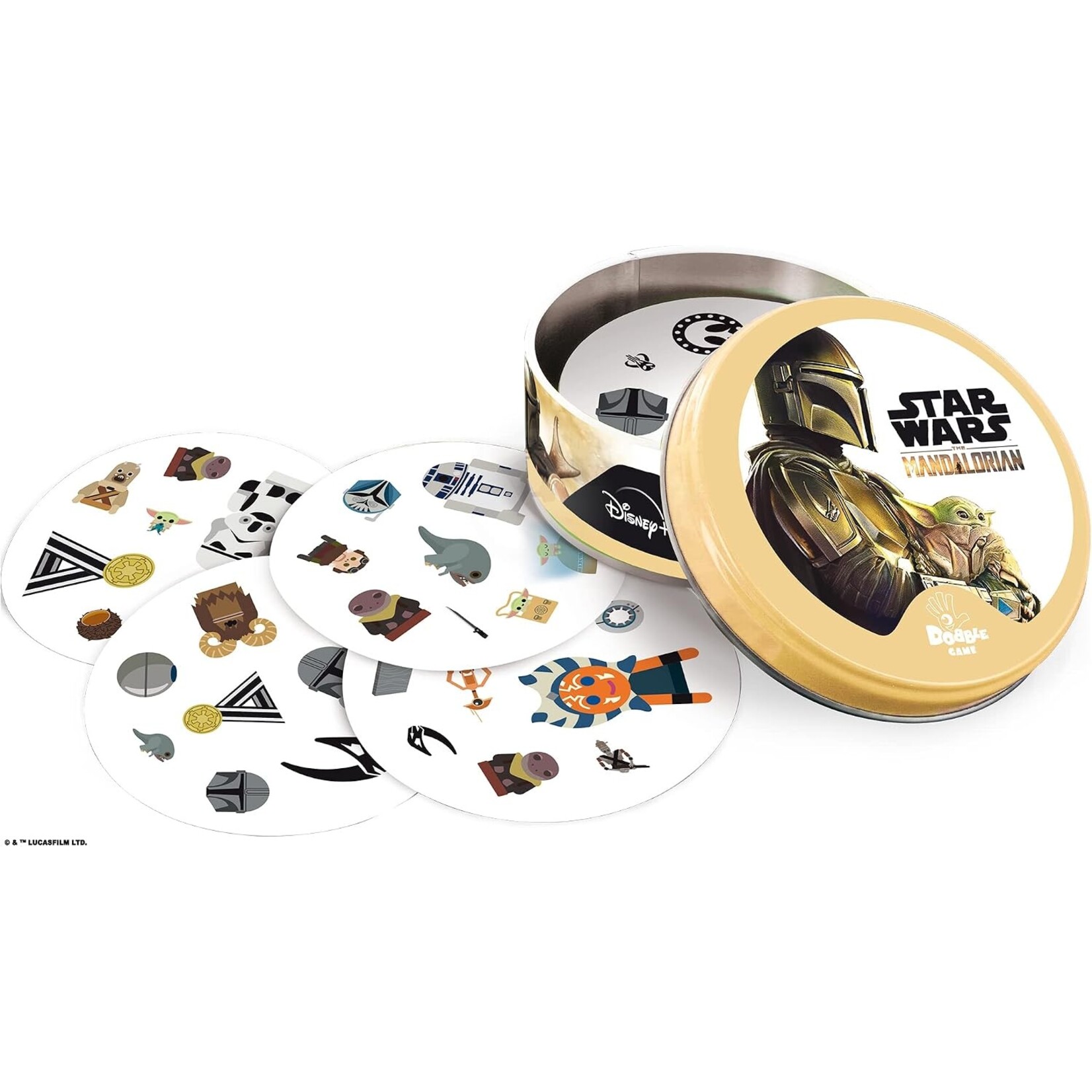 Asmodee Spot It! Star Wars Mandalorian