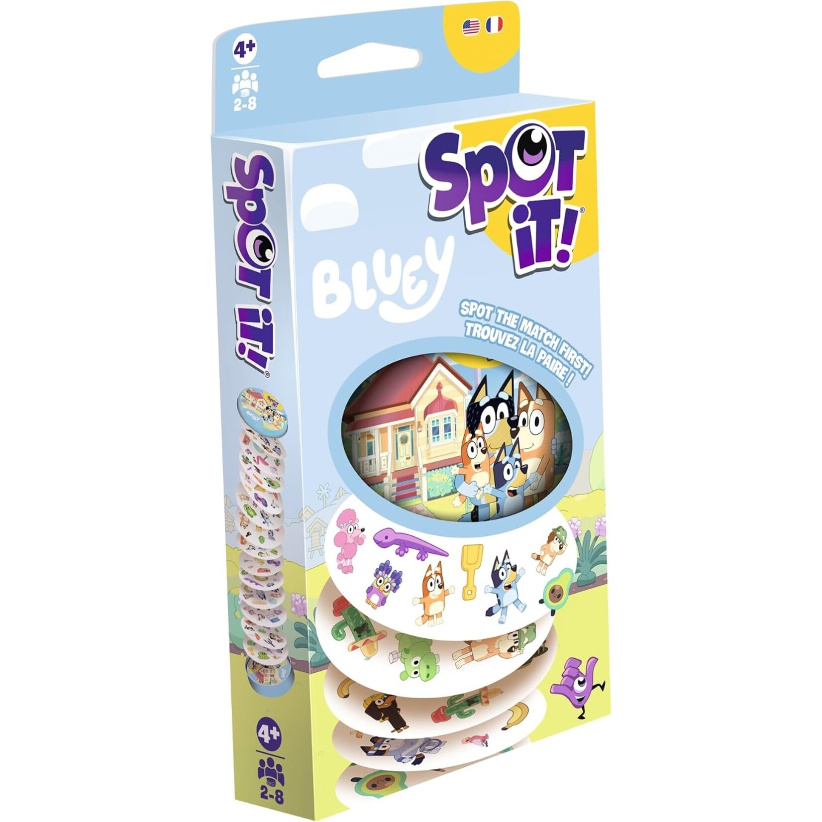 Asmodee Spot it! Bluey