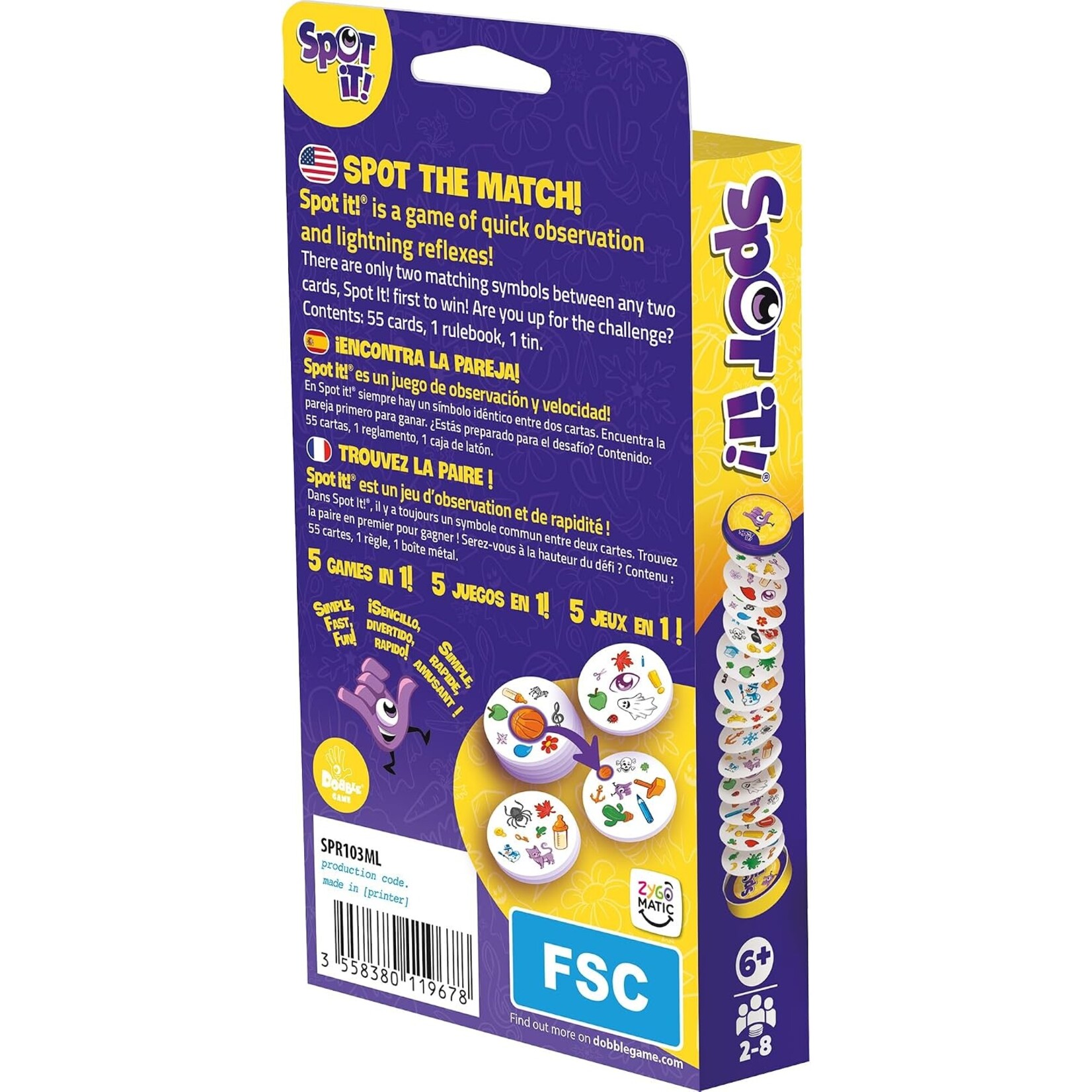 Asmodee Spot It! Classic (Eco Blister)