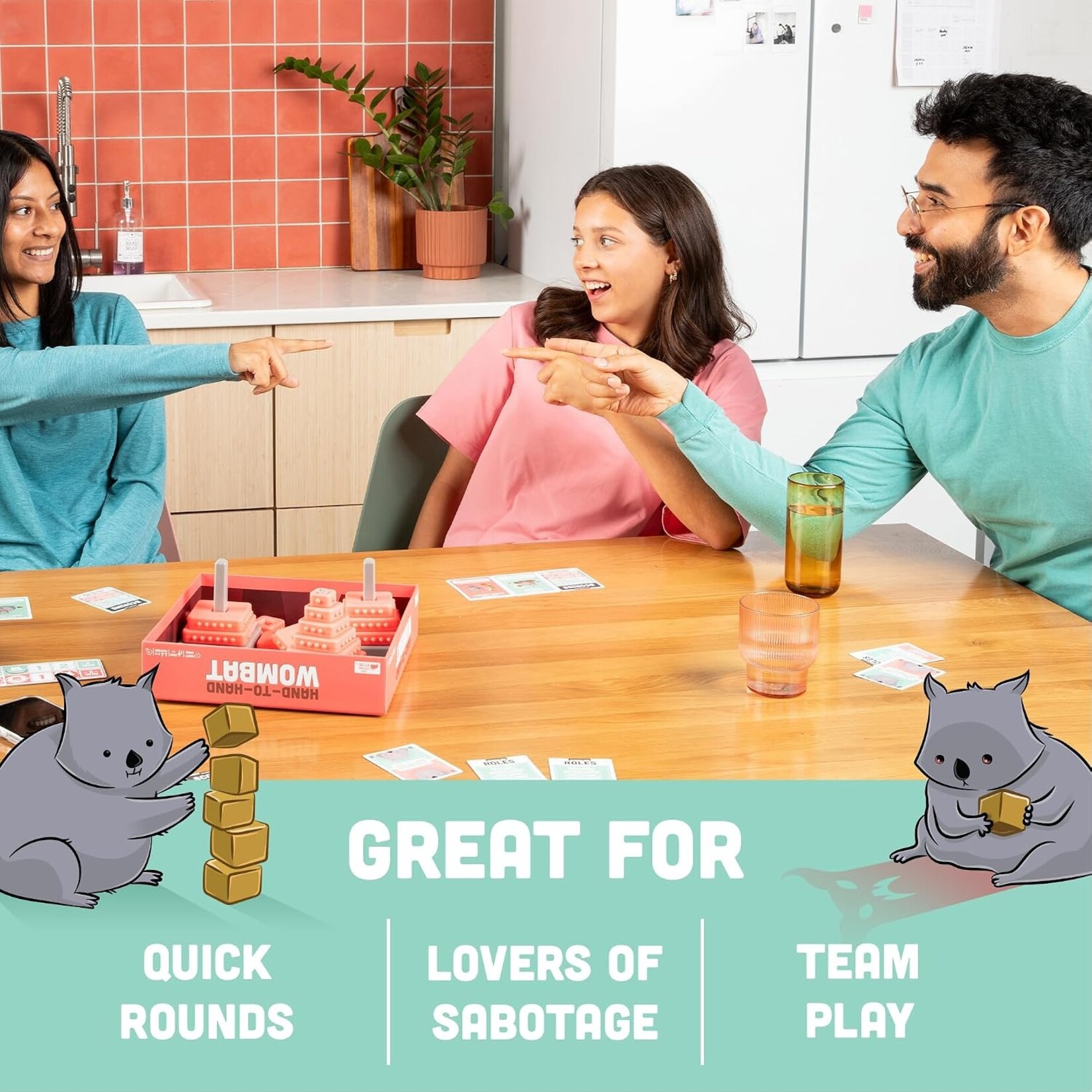 Asmodee Hand-To-Hand Wombat