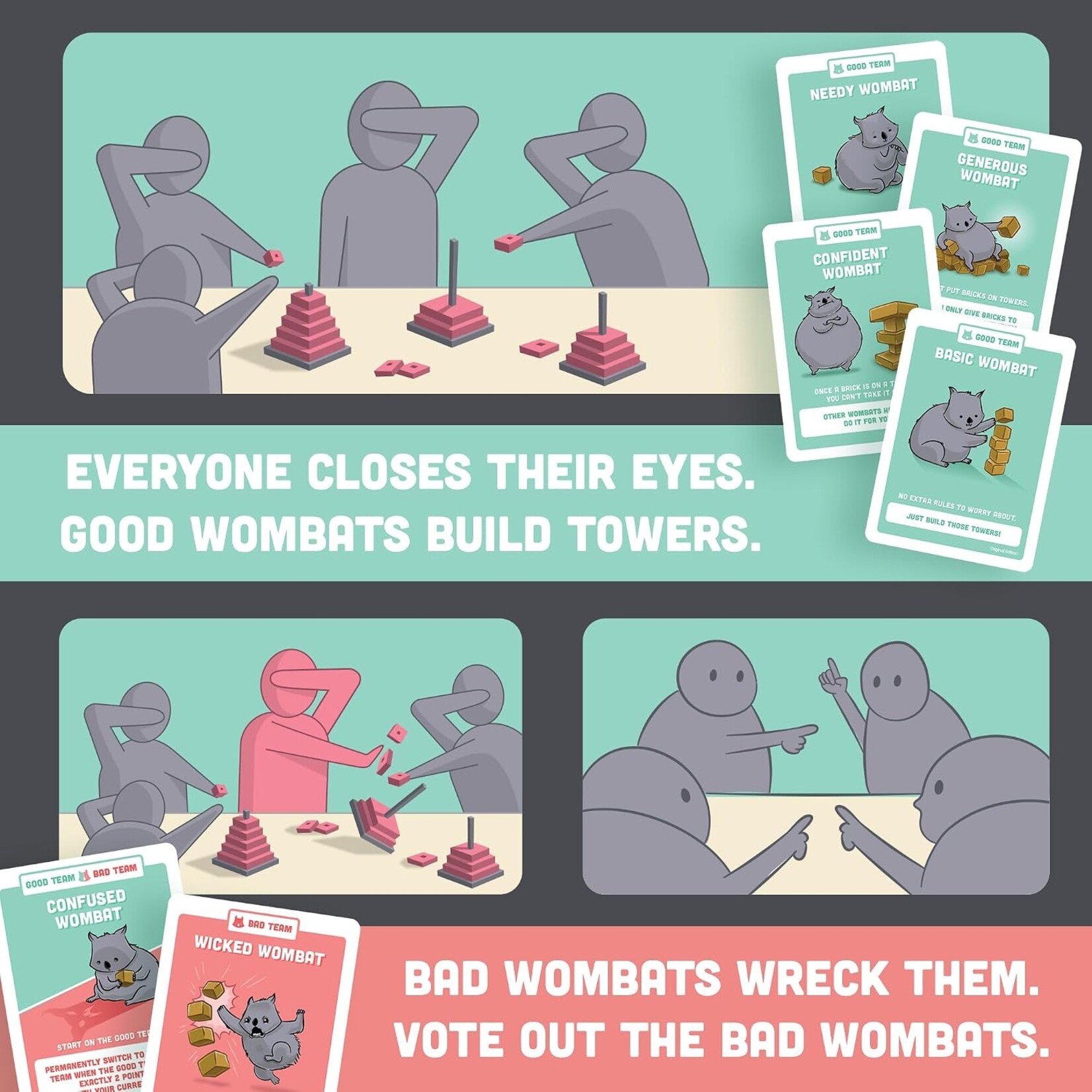 Asmodee Hand-To-Hand Wombat