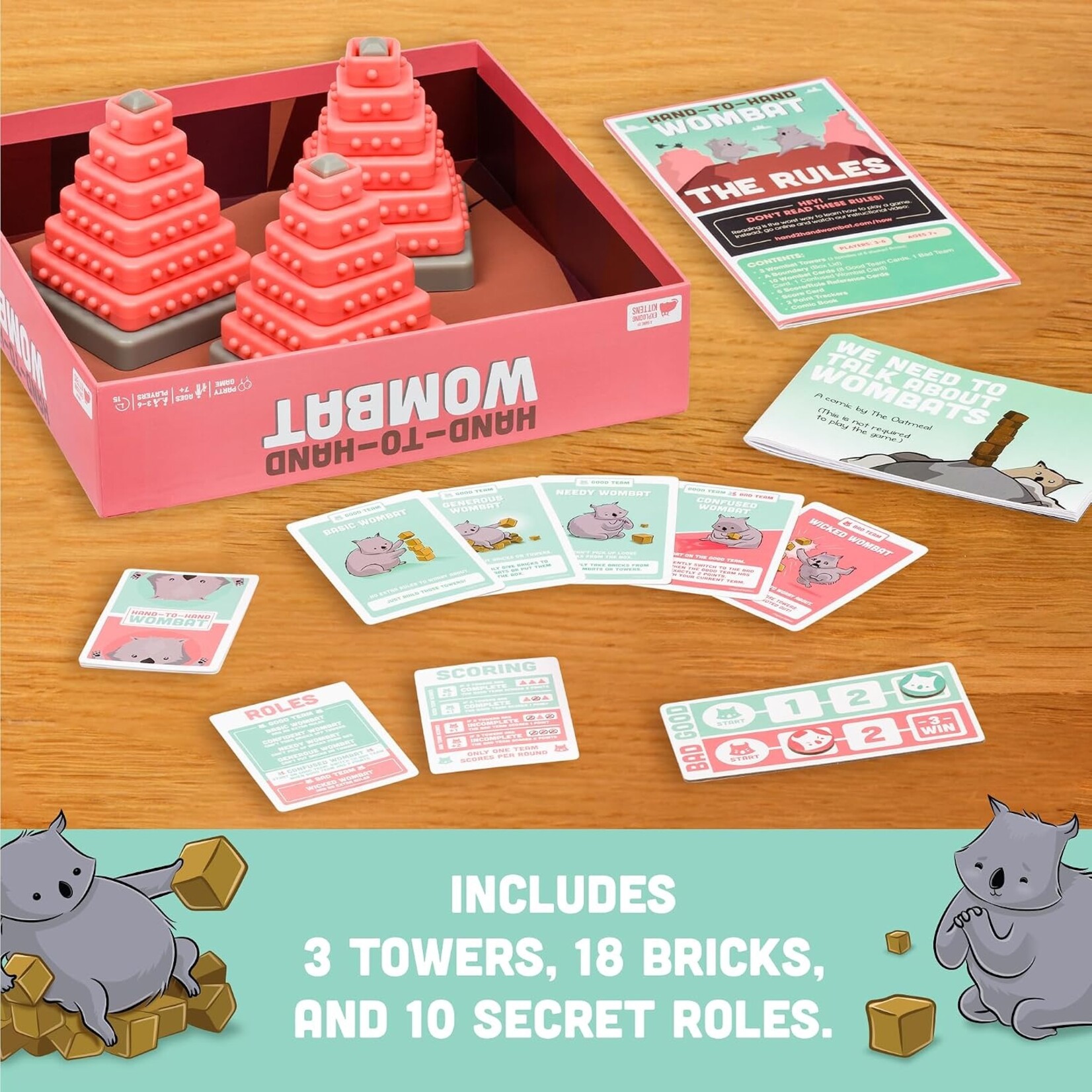Asmodee Hand-To-Hand Wombat