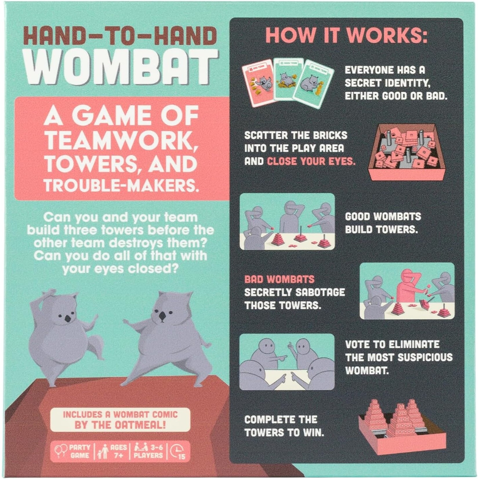 Asmodee Hand-To-Hand Wombat