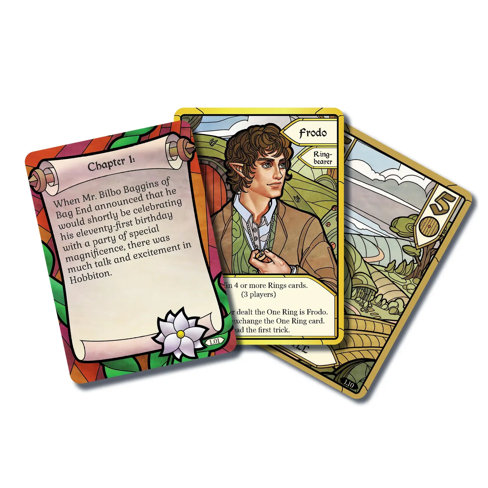 Asmodee The Fellowship of the Ring: Trick-Taking Game