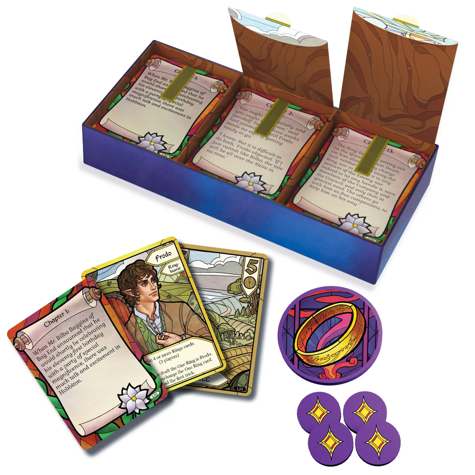 Asmodee The Fellowship of the Ring: Trick-Taking Game