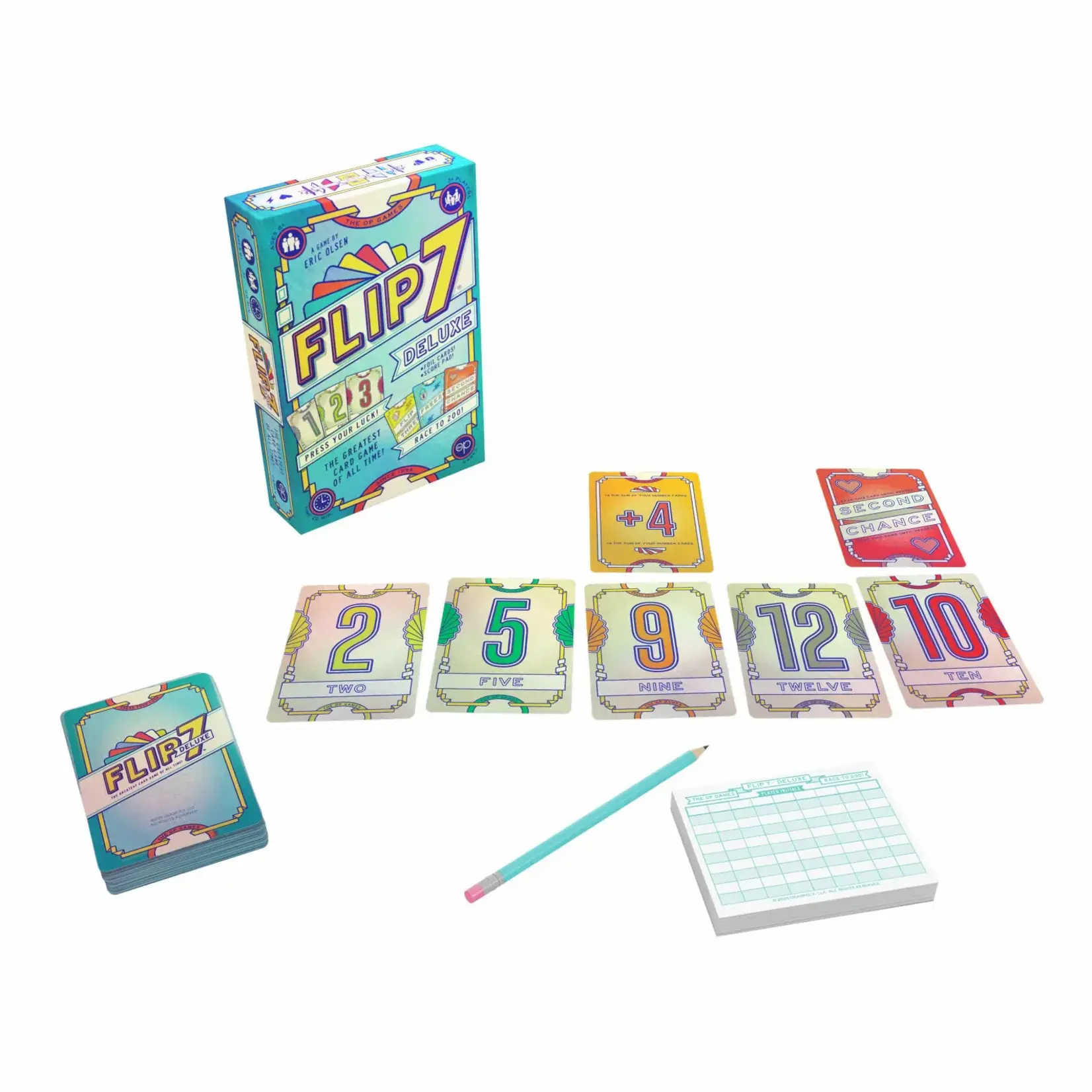 USAopoly Flip 7 Deluxe