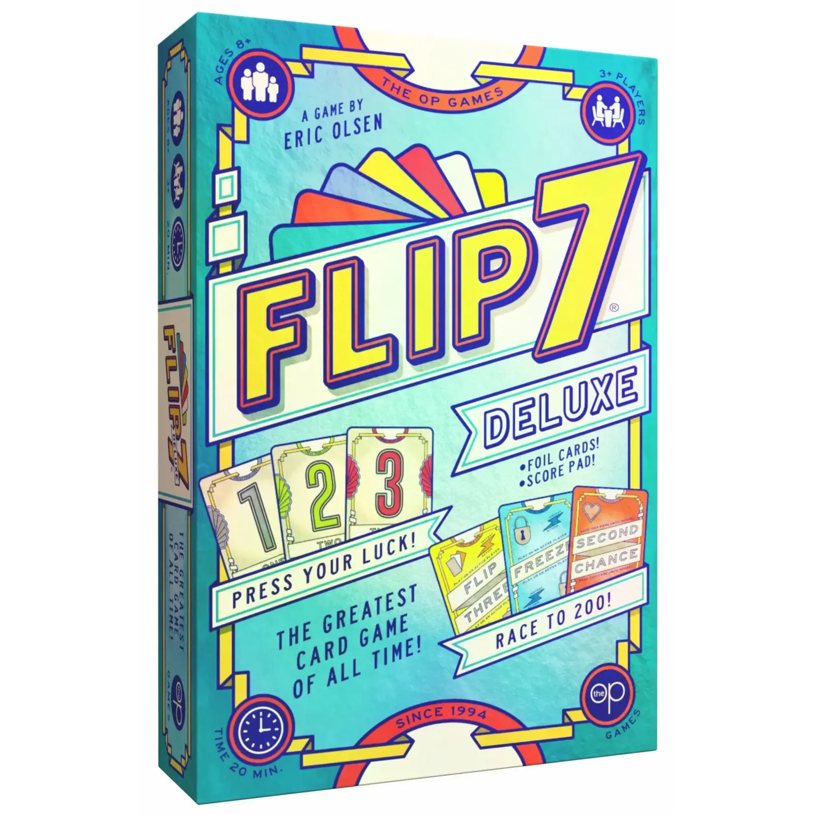 USAopoly Flip 7 Deluxe