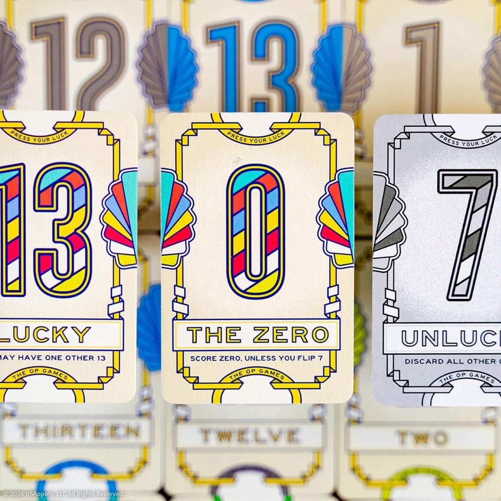 USAopoly Flip 7: With A Vengeance