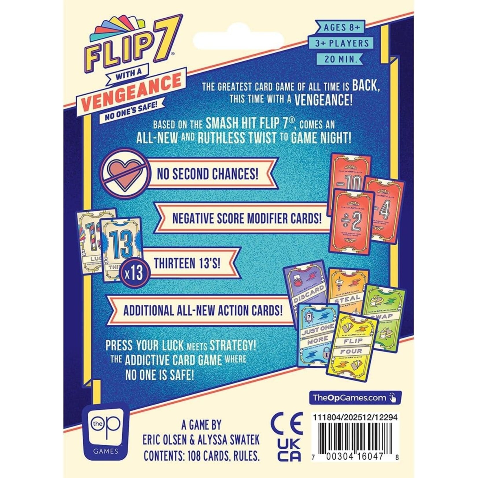 USAopoly Flip 7: With A Vengeance