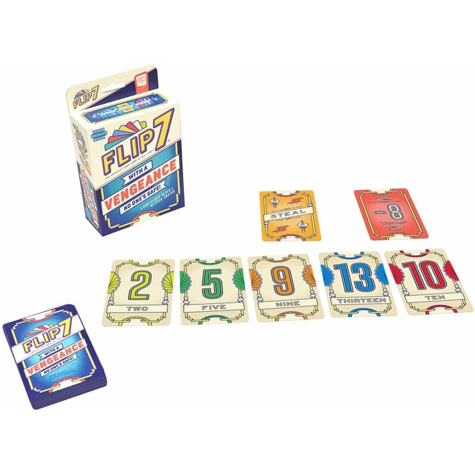 USAopoly Flip 7: With A Vengeance