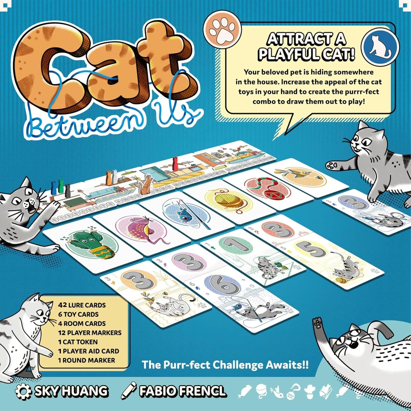 USAopoly Cat Between Us