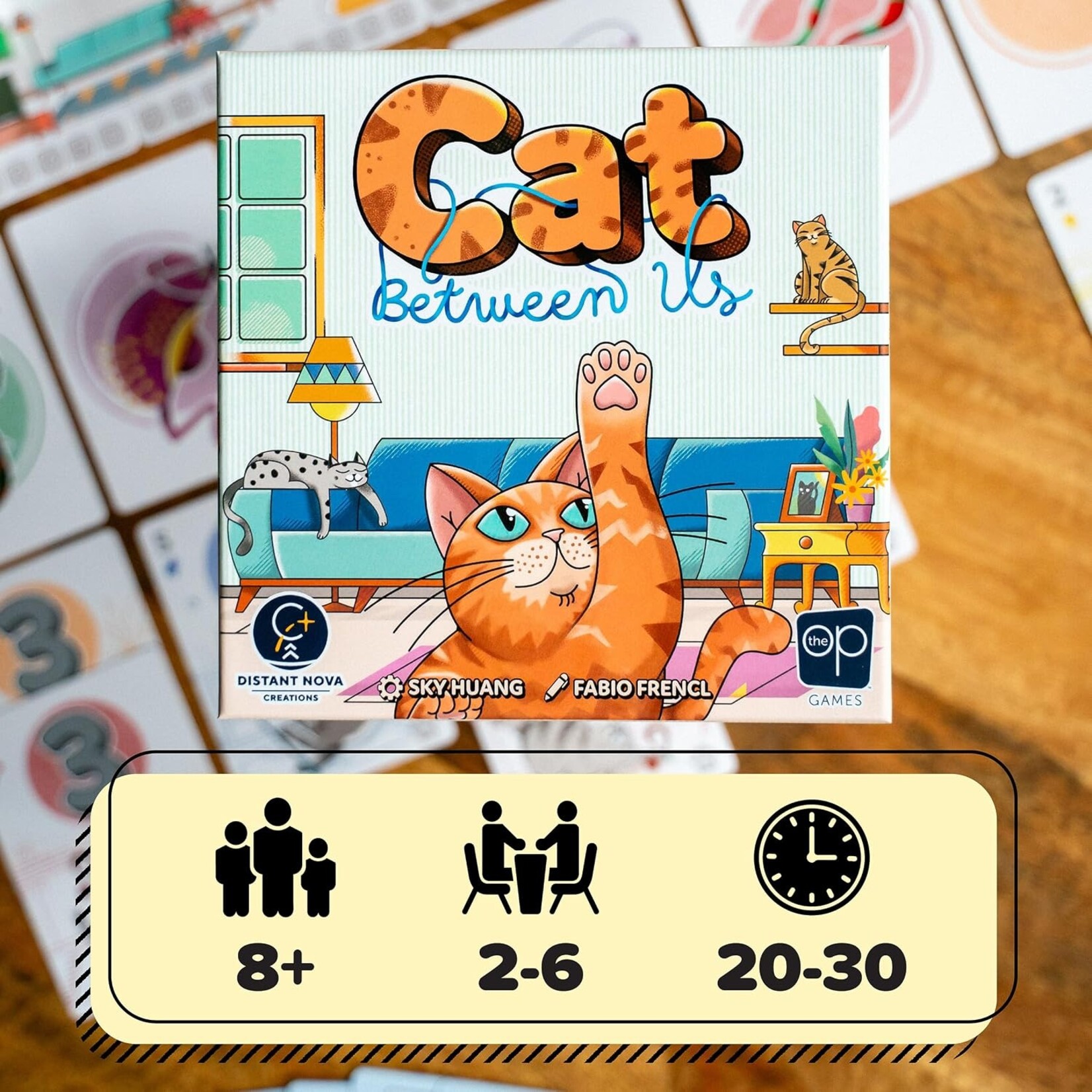USAopoly Cat Between Us