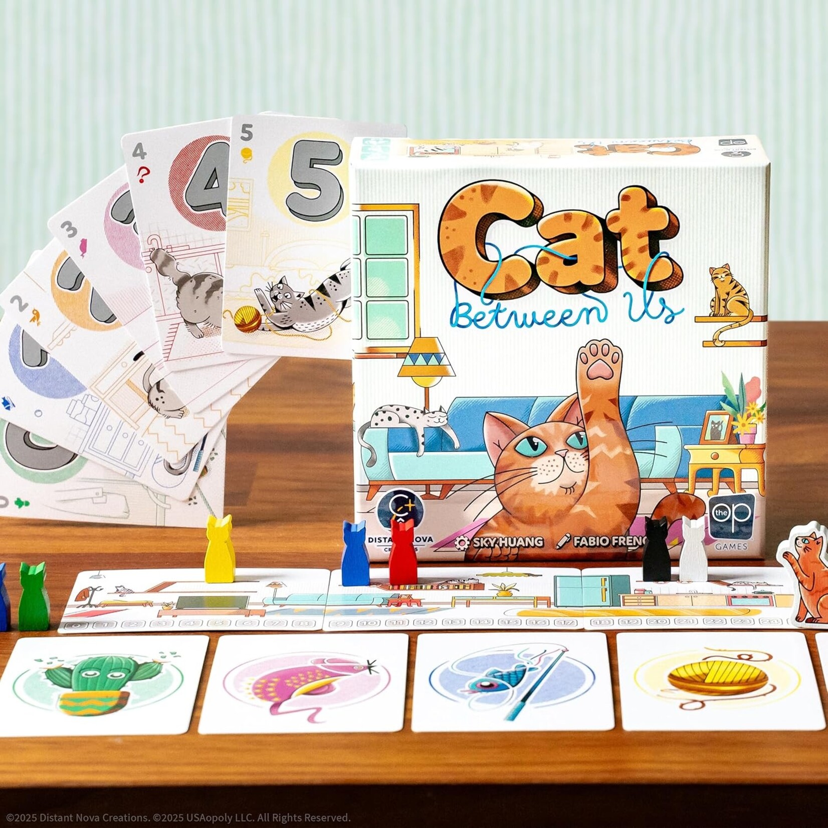 USAopoly Cat Between Us