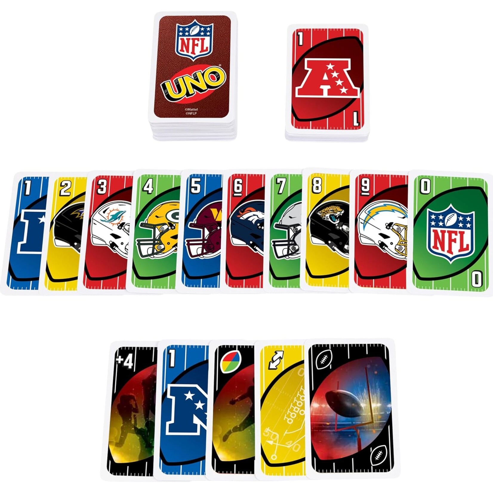Mattel UNO NFL