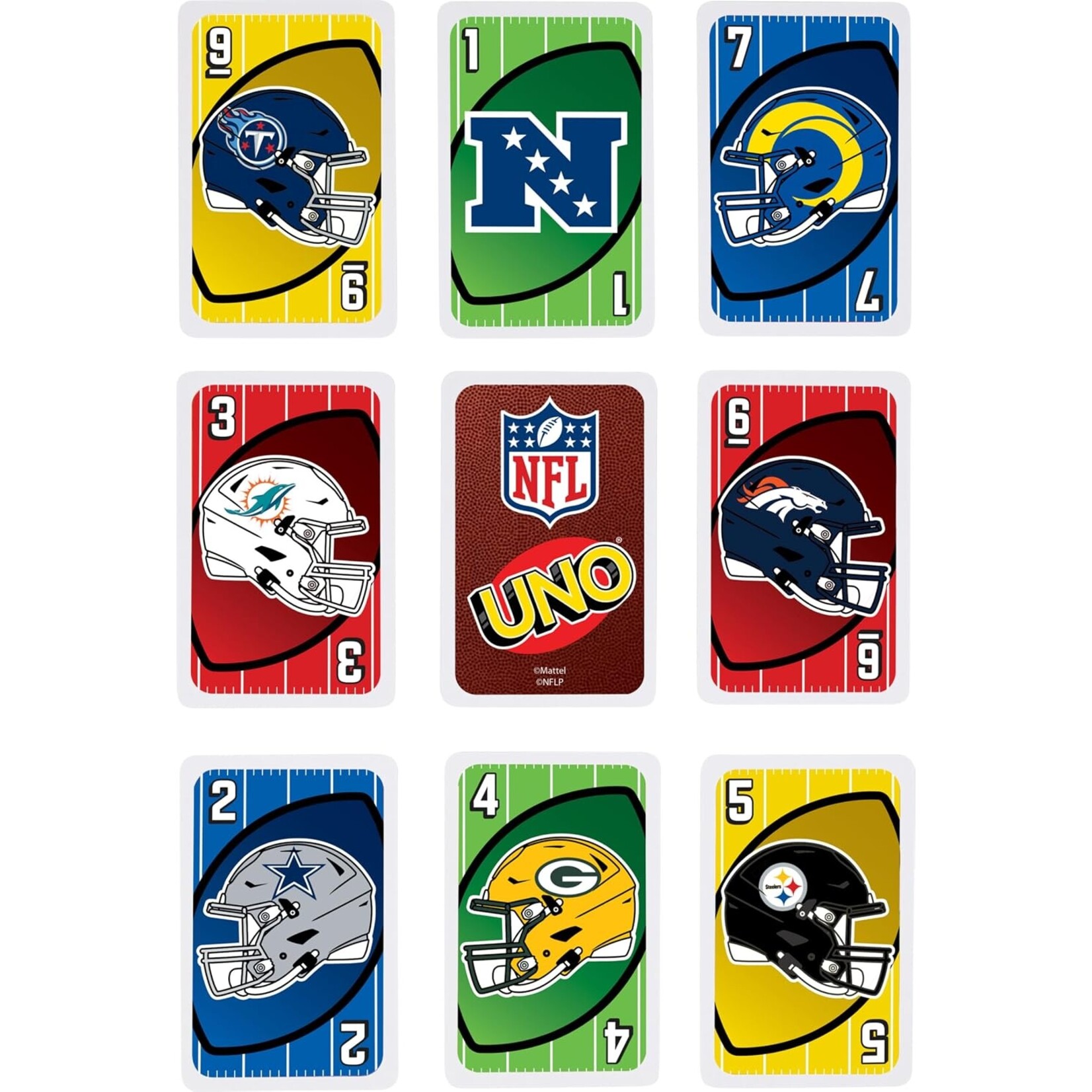Mattel UNO NFL
