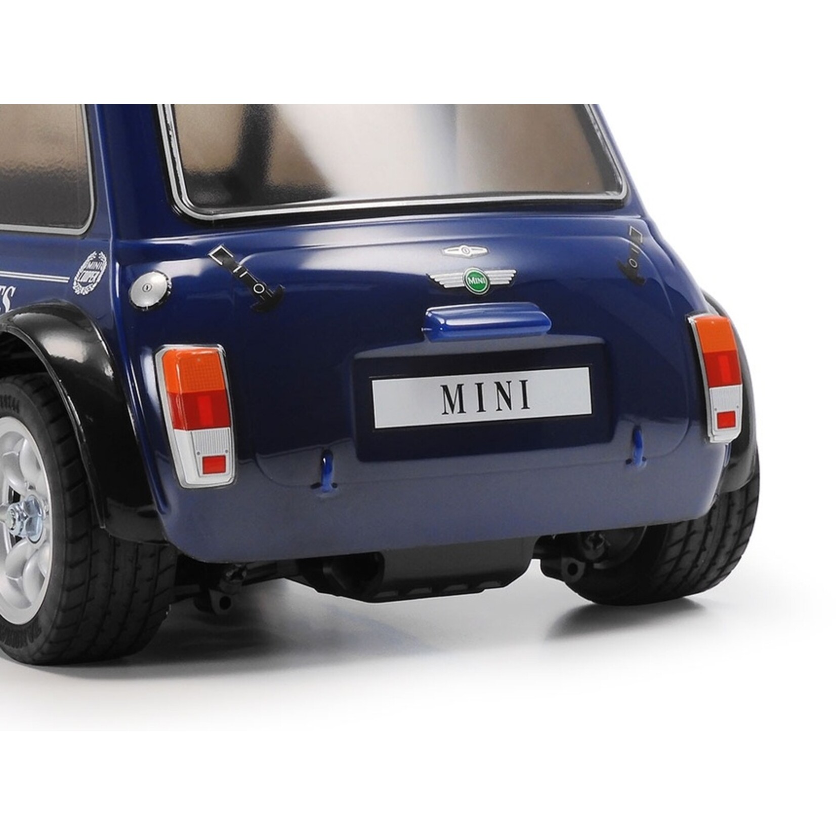 Tamiya 47515 -  1/10 Mini Cooper Racing, Blue Painted Body, MB-01