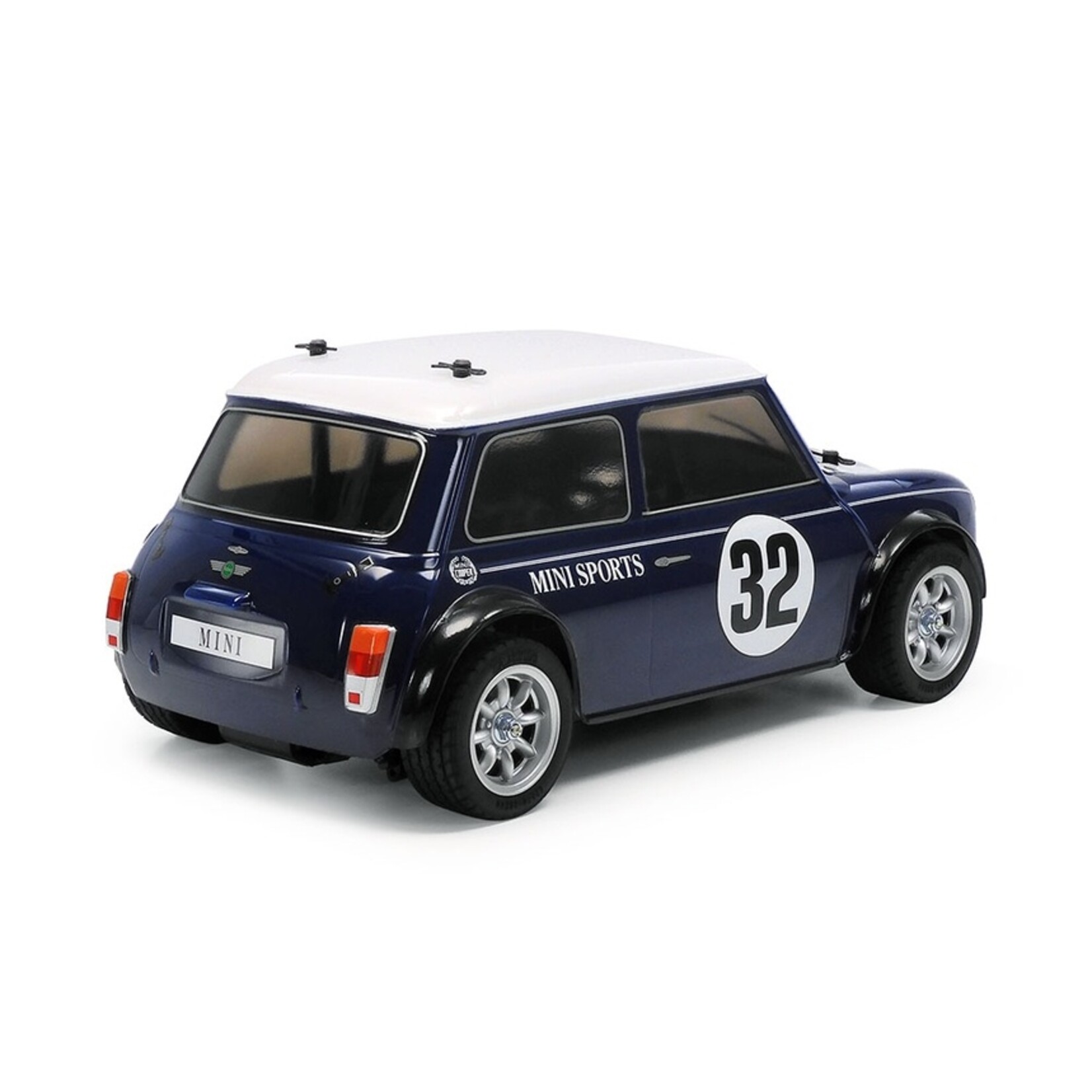 Tamiya 47515 -  1/10 Mini Cooper Racing, Blue Painted Body, MB-01