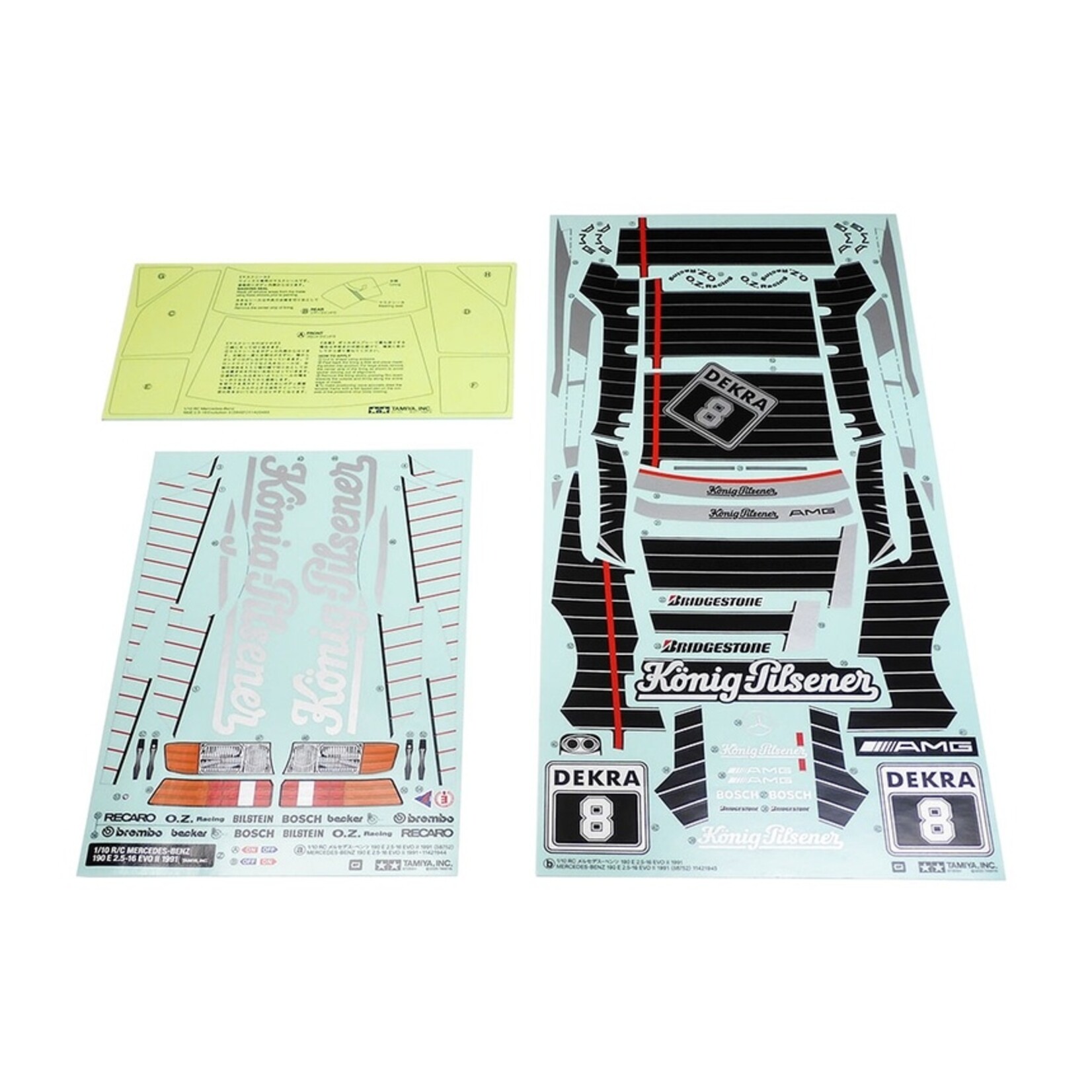 Tamiya 58752 - 1/10 Mercedes-Benz 190 E 2.5-16 Evo II 1991 TT-02
