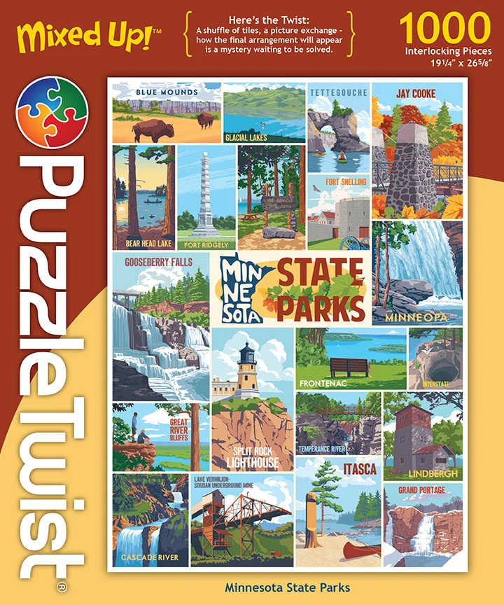 Minnesota State Parks - 1000 Piece Puzzle