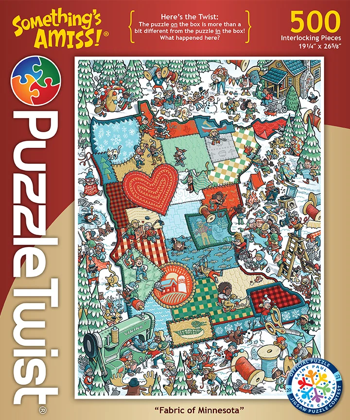 Fabric of Minnesota - 500 Piece Puzzle