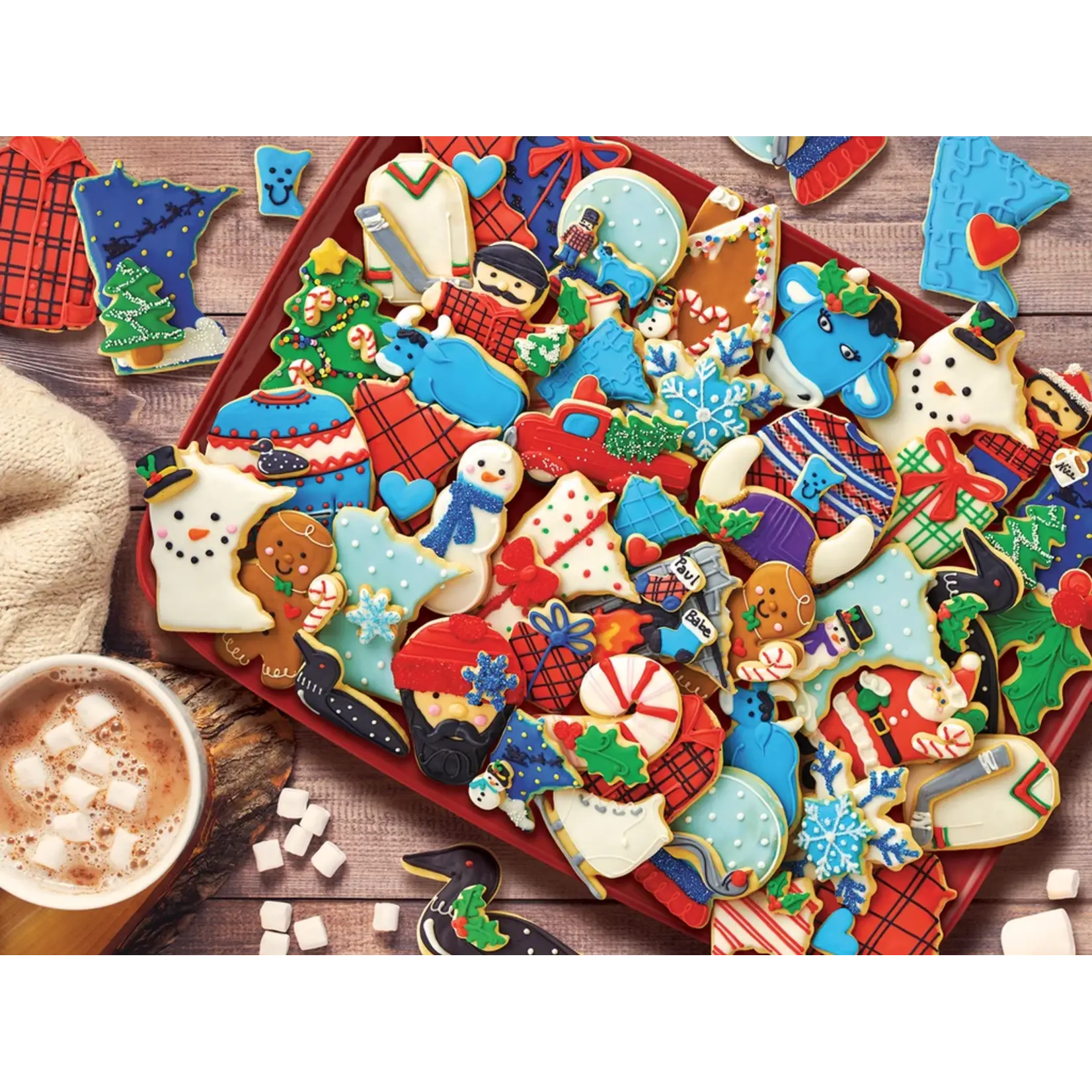 Puzzle Twist Holiday Cookies from Minnesota - 500 Piece Puzzle