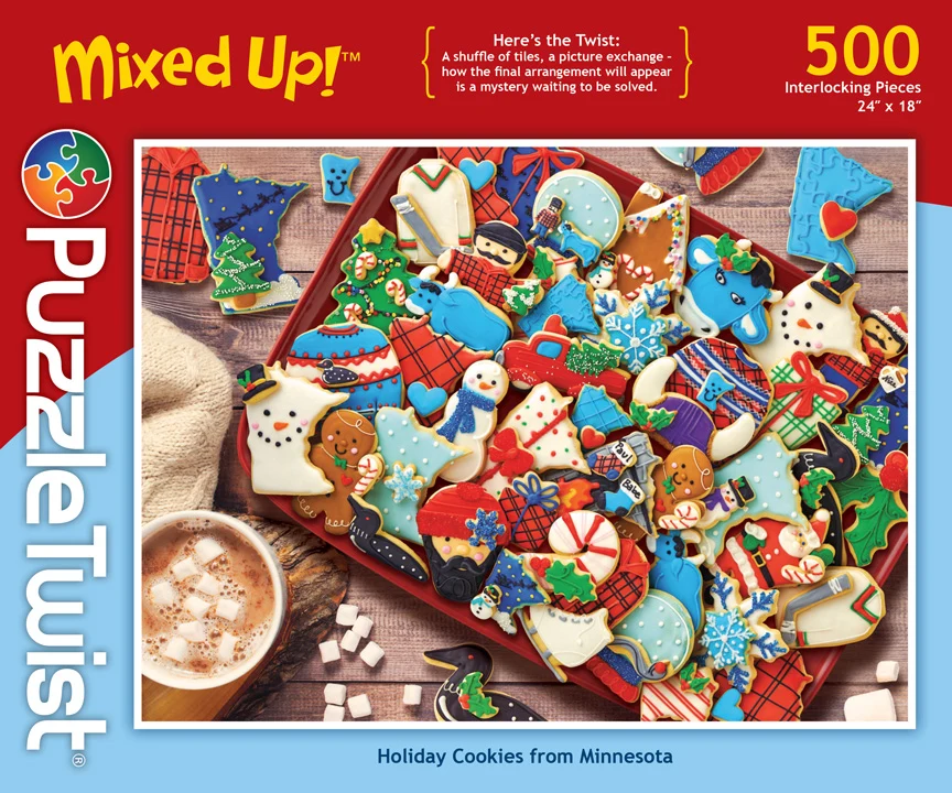 Holiday Cookies from Minnesota - 500 Piece Puzzle