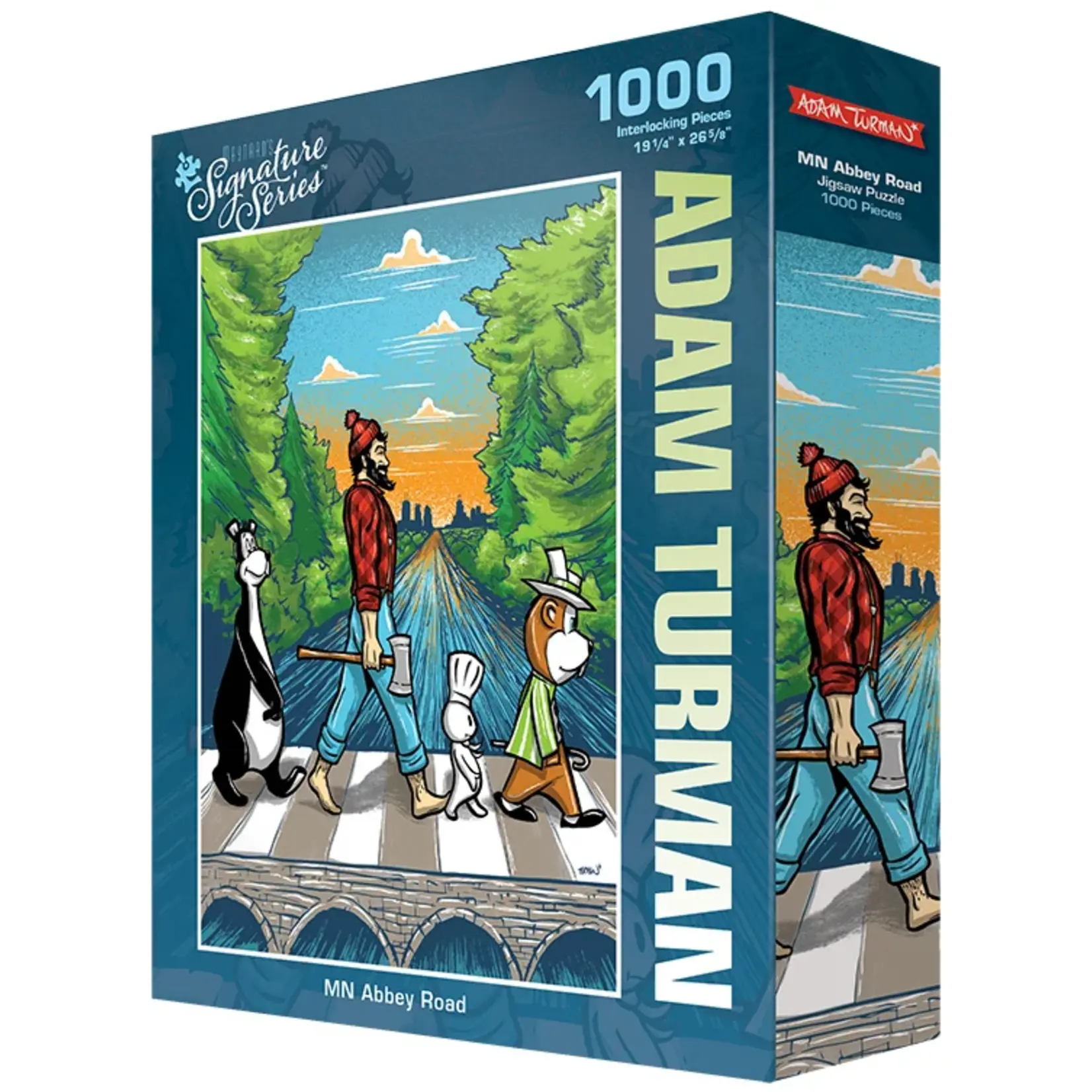 Puzzle Twist MN Abbey Road - 1000 Piece Puzzle