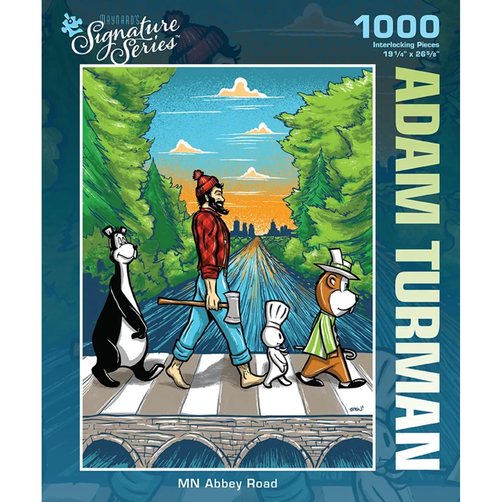 Puzzle Twist MN Abbey Road - 1000 Piece Puzzle
