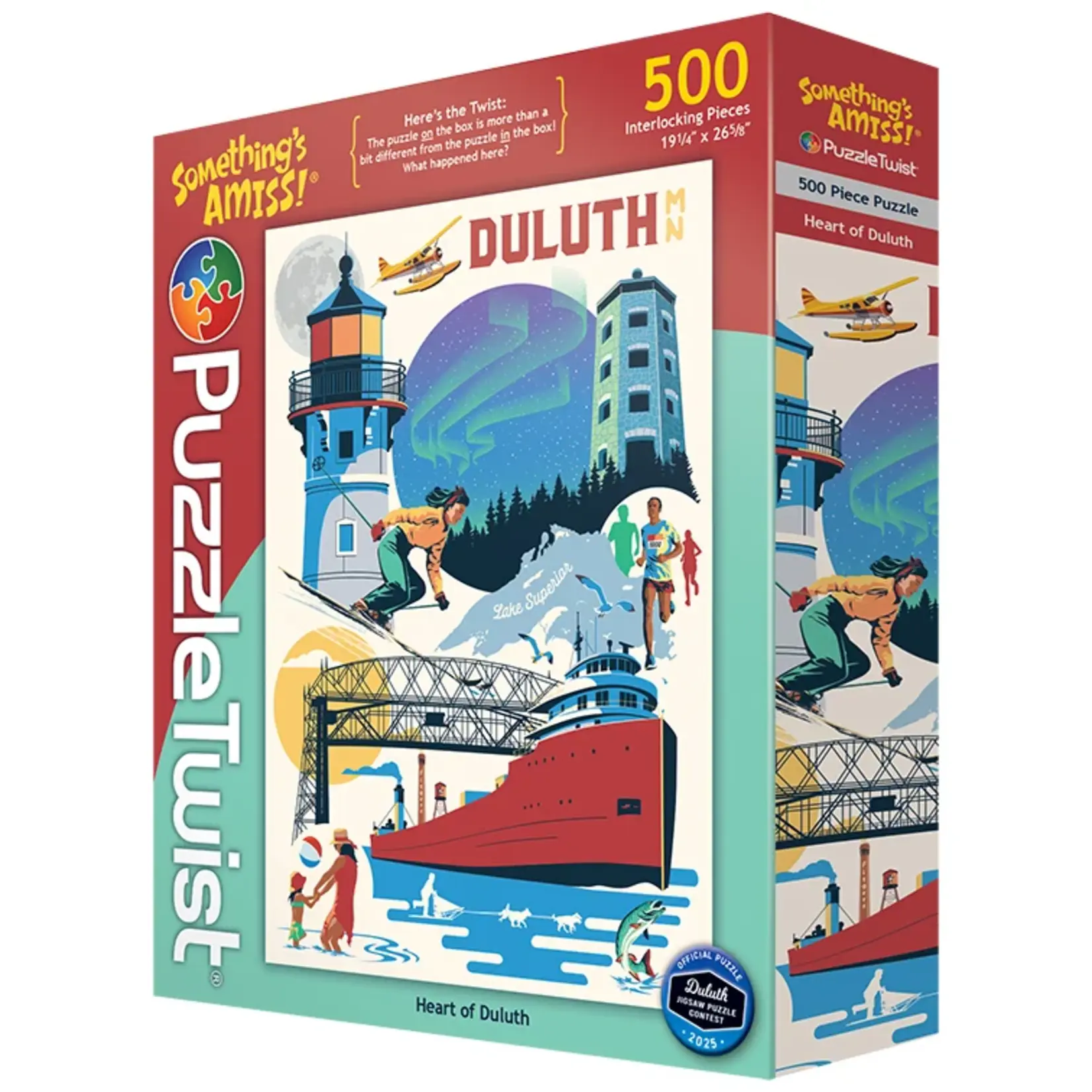 Puzzle Twist Heart of Duluth - 500 Piece Puzzle