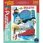 Puzzle Twist Heart of Duluth - 500 Piece Puzzle