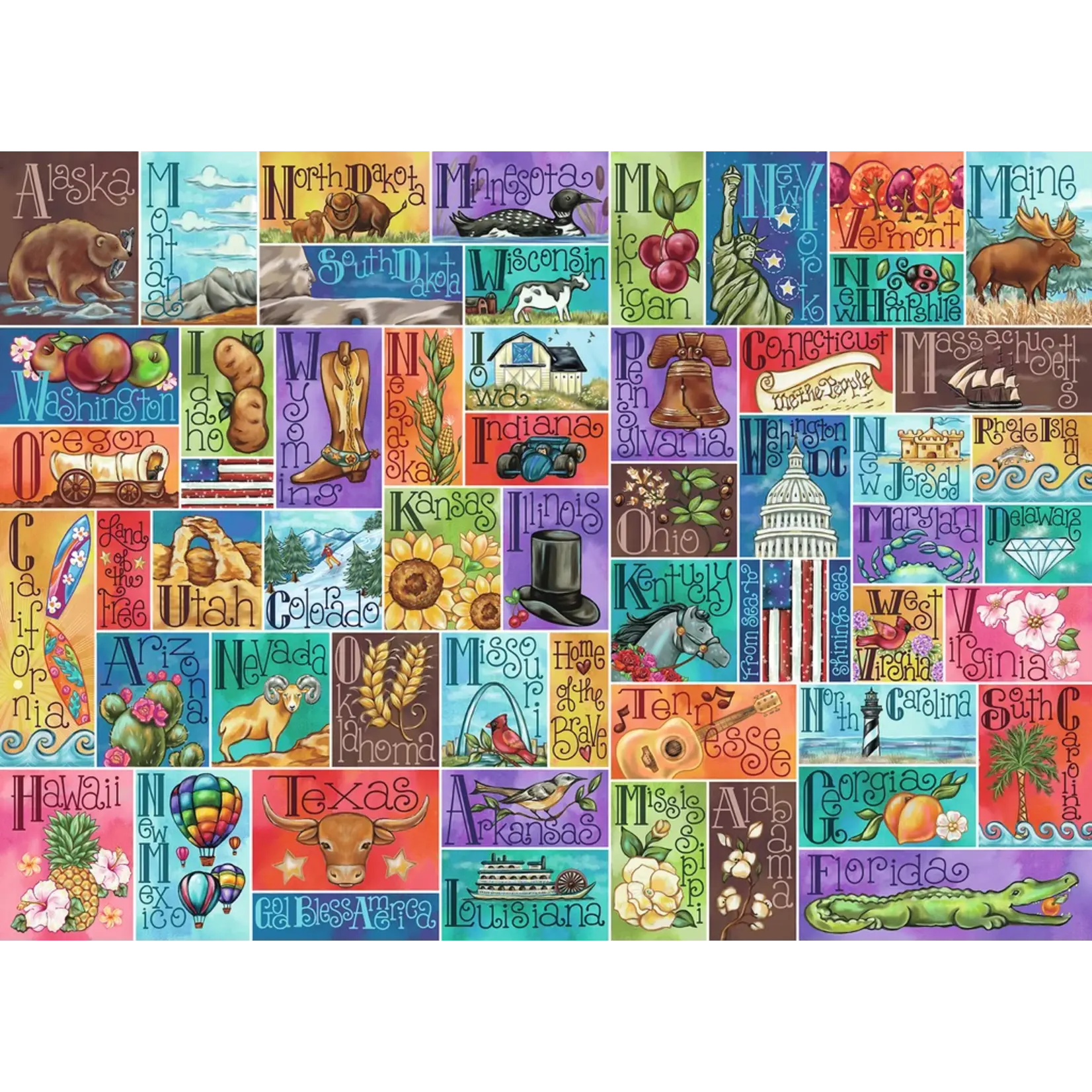 Puzzle Twist Land That I Love - 1000 Piece Puzzle