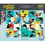 Puzzle Twist Crazy For Loons - 500 Piece Puzzle