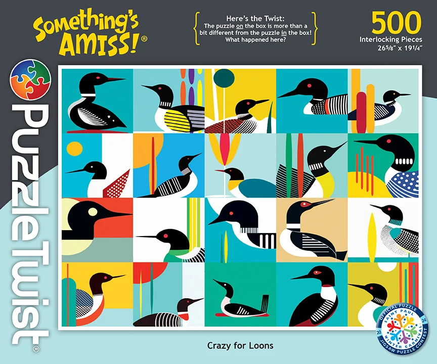 Crazy For Loons - 500 Piece Puzzle