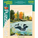 Puzzle Twist Loons on the Lake - 1000 Piece Puzzle