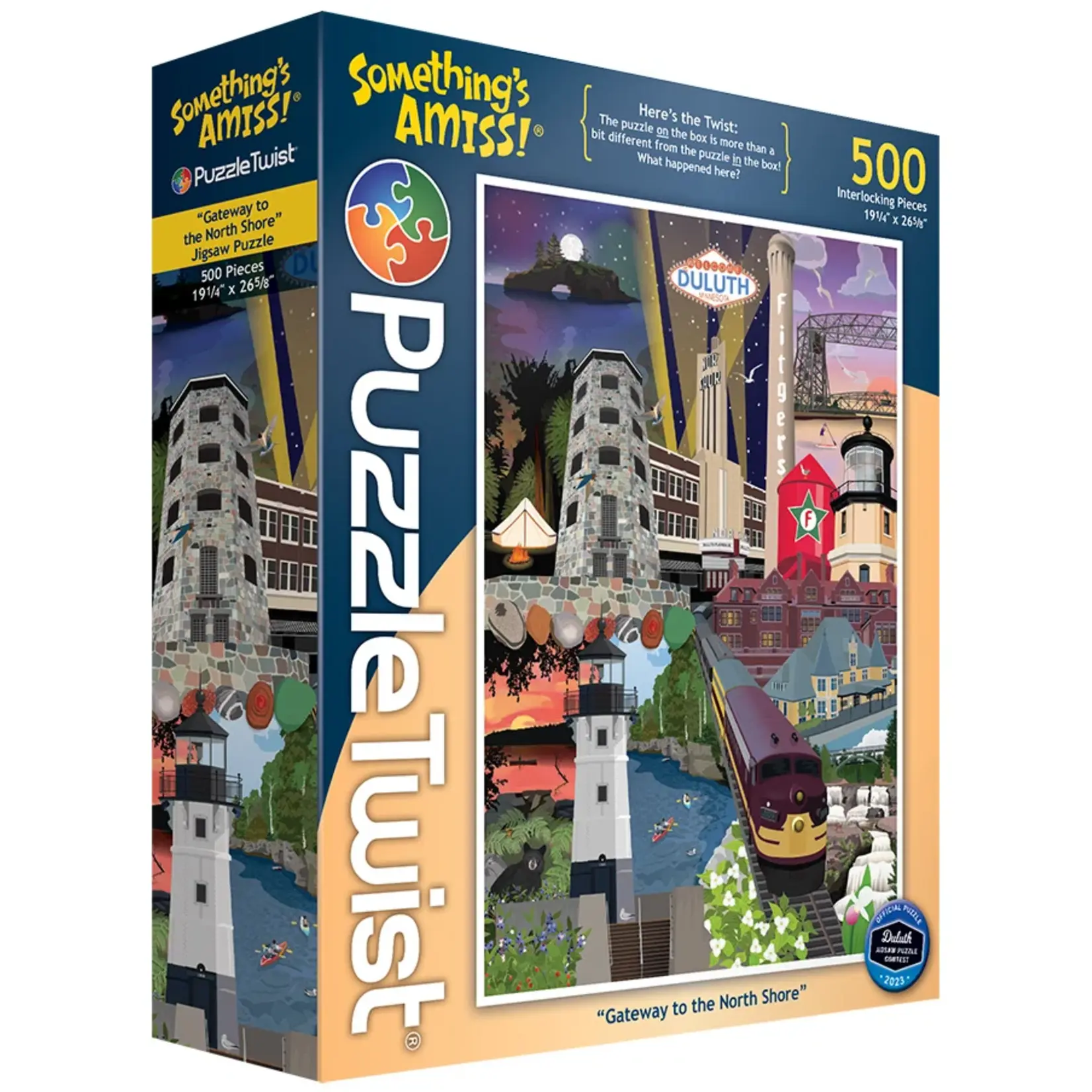 Puzzle Twist Gateway to the North Shore - 500 Piece Puzzle