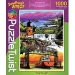 Puzzle Twist Along the Lake - 1000 Piece Puzzle