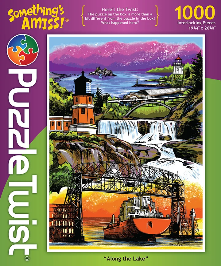 Along the Lake - 1000 Piece Puzzle