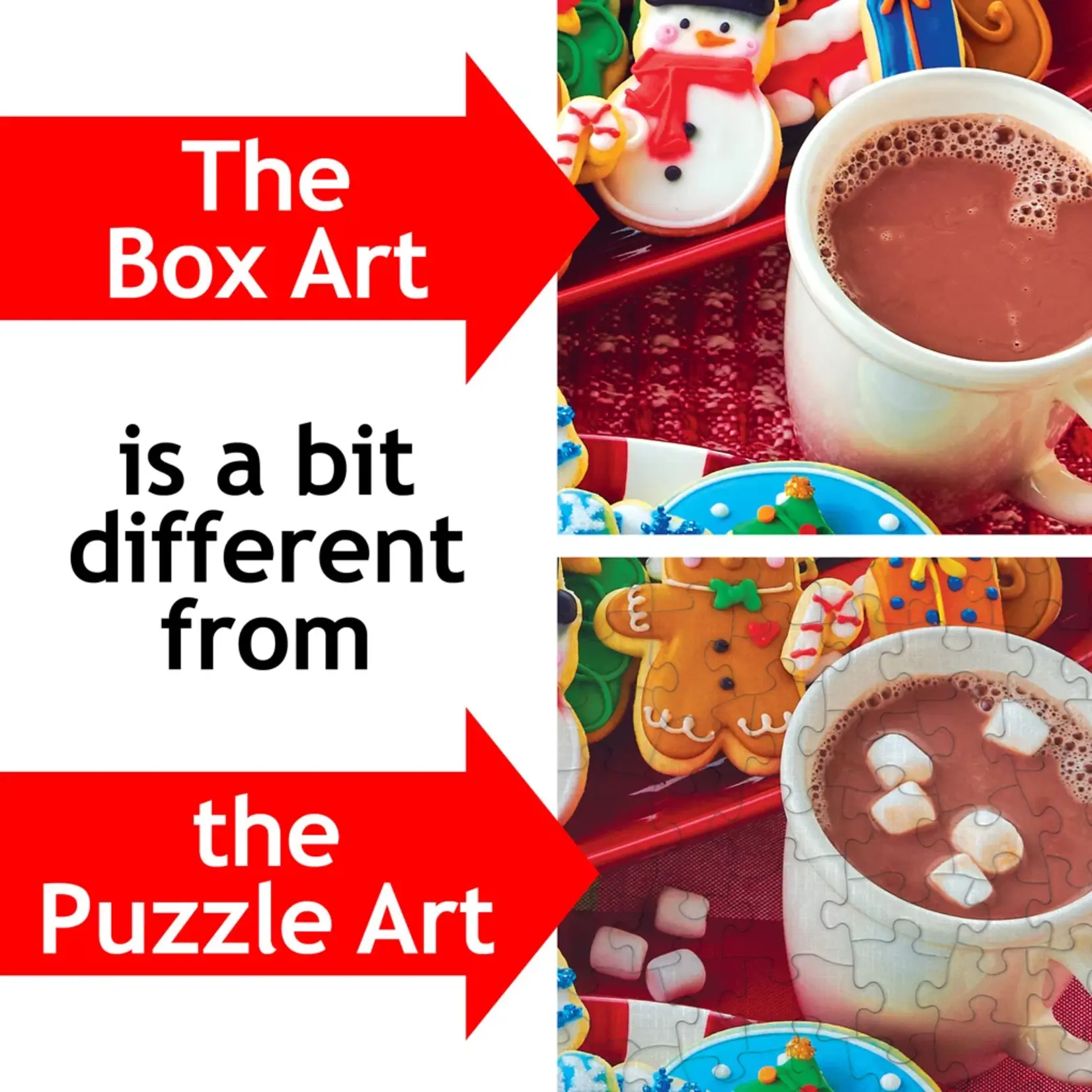 Puzzle Twist Cookies At Christmas - 1000 Piece Puzzle