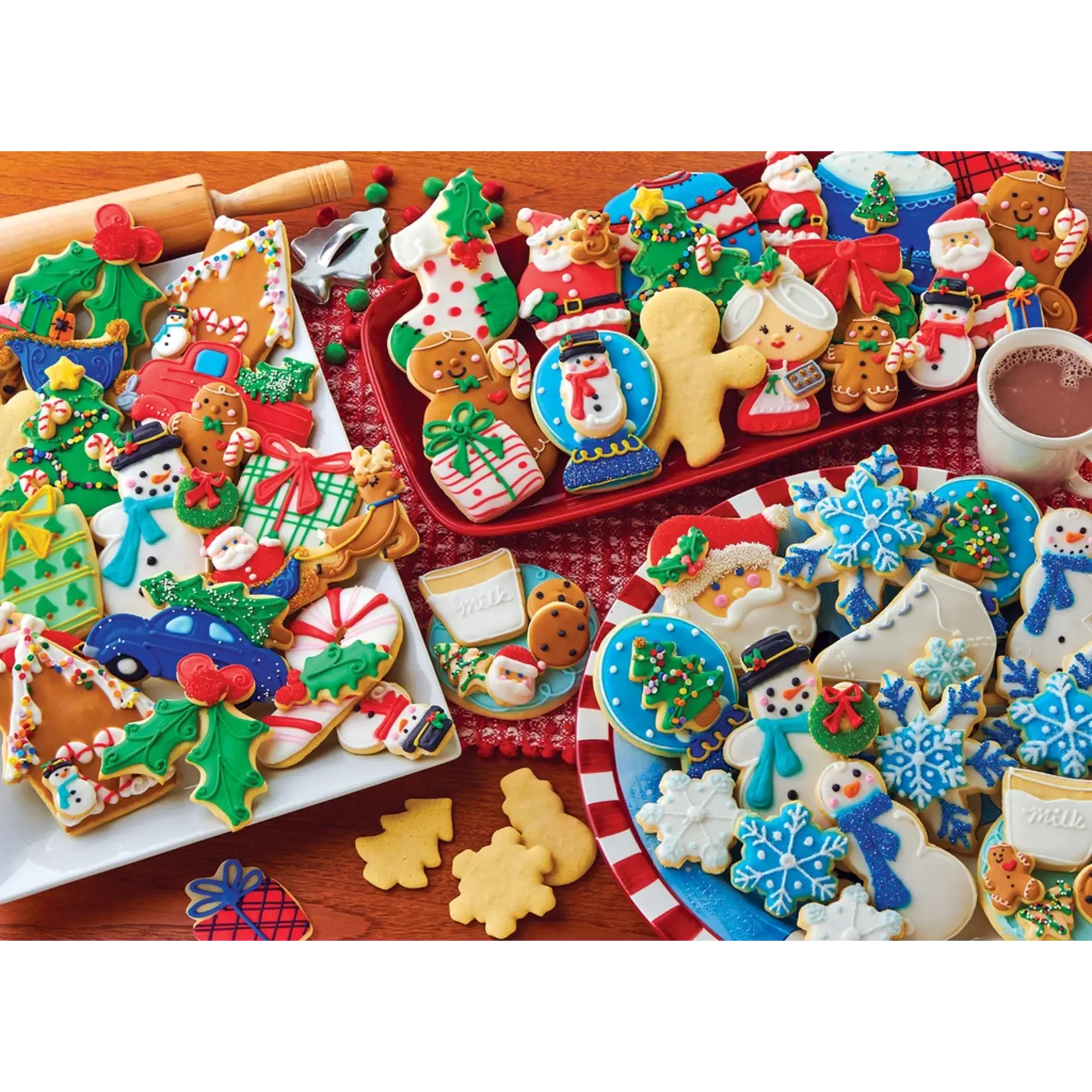 Puzzle Twist Cookies At Christmas - 1000 Piece Puzzle