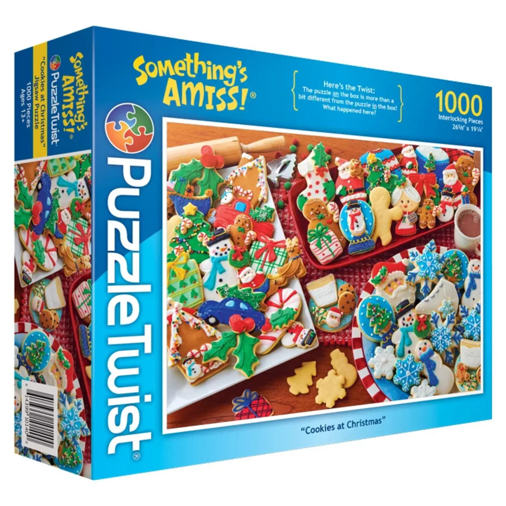 Puzzle Twist Cookies At Christmas - 1000 Piece Puzzle