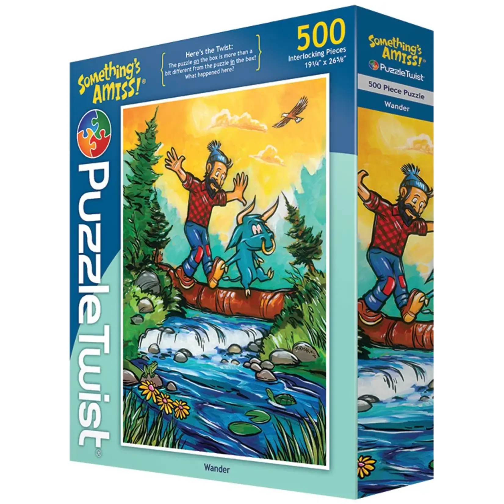 Puzzle Twist Wander - 500 Piece Puzzle