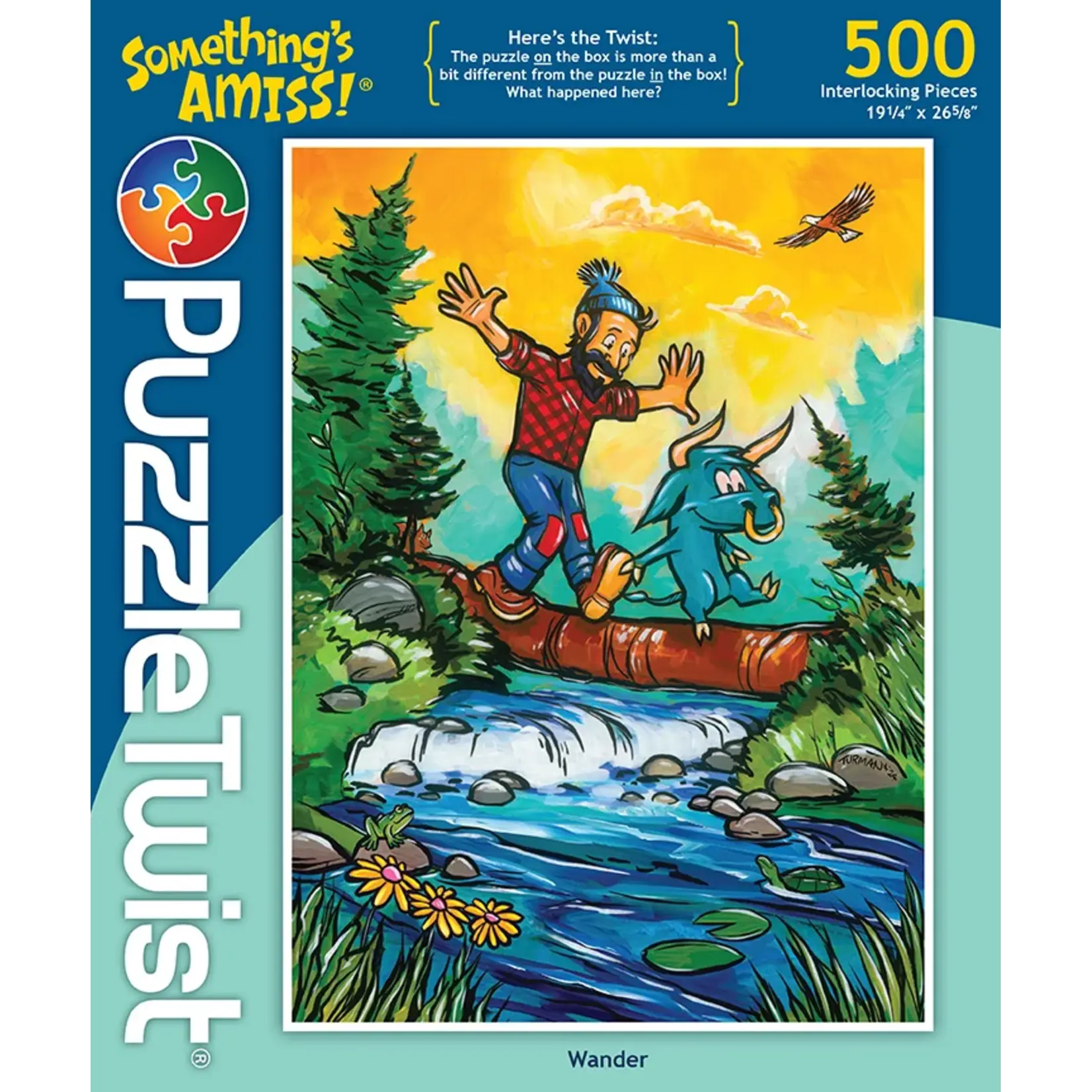 Puzzle Twist Wander - 500 Piece Puzzle