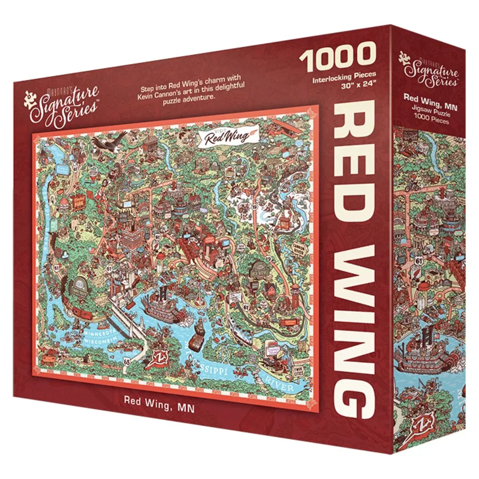 Puzzle Twist Red Wing, MN - 1000 Piece Puzzle