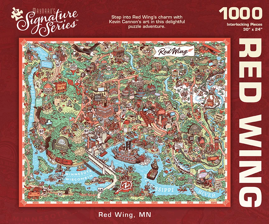 Red Wing, MN - 1000 Piece Puzzle