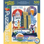 Puzzle Twist Heart of St. Paul - 500 Piece Puzzle