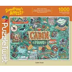 Puzzle Twist Cabin Fever - 1000 Piece Puzzle