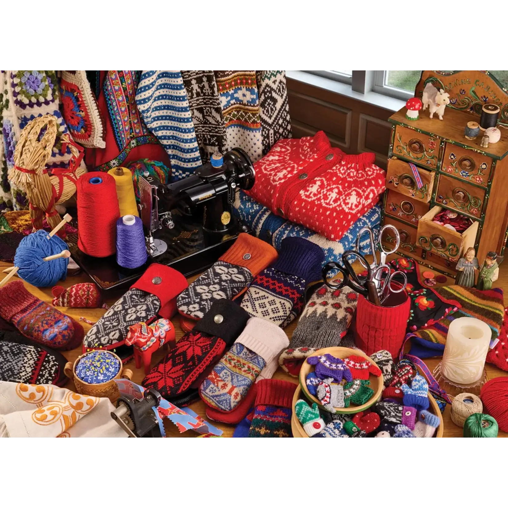 Puzzle Twist Nordic Knits - 500 Piece Puzzle