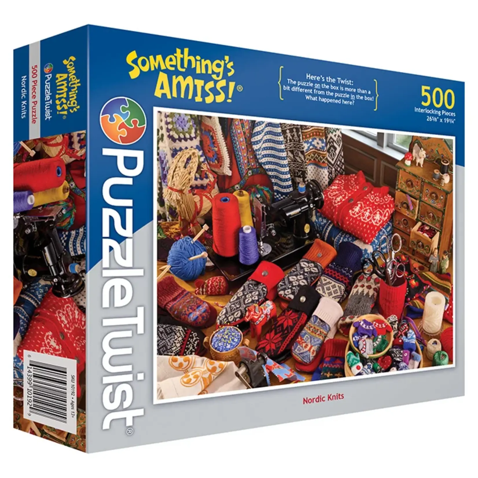 Puzzle Twist Nordic Knits - 500 Piece Puzzle
